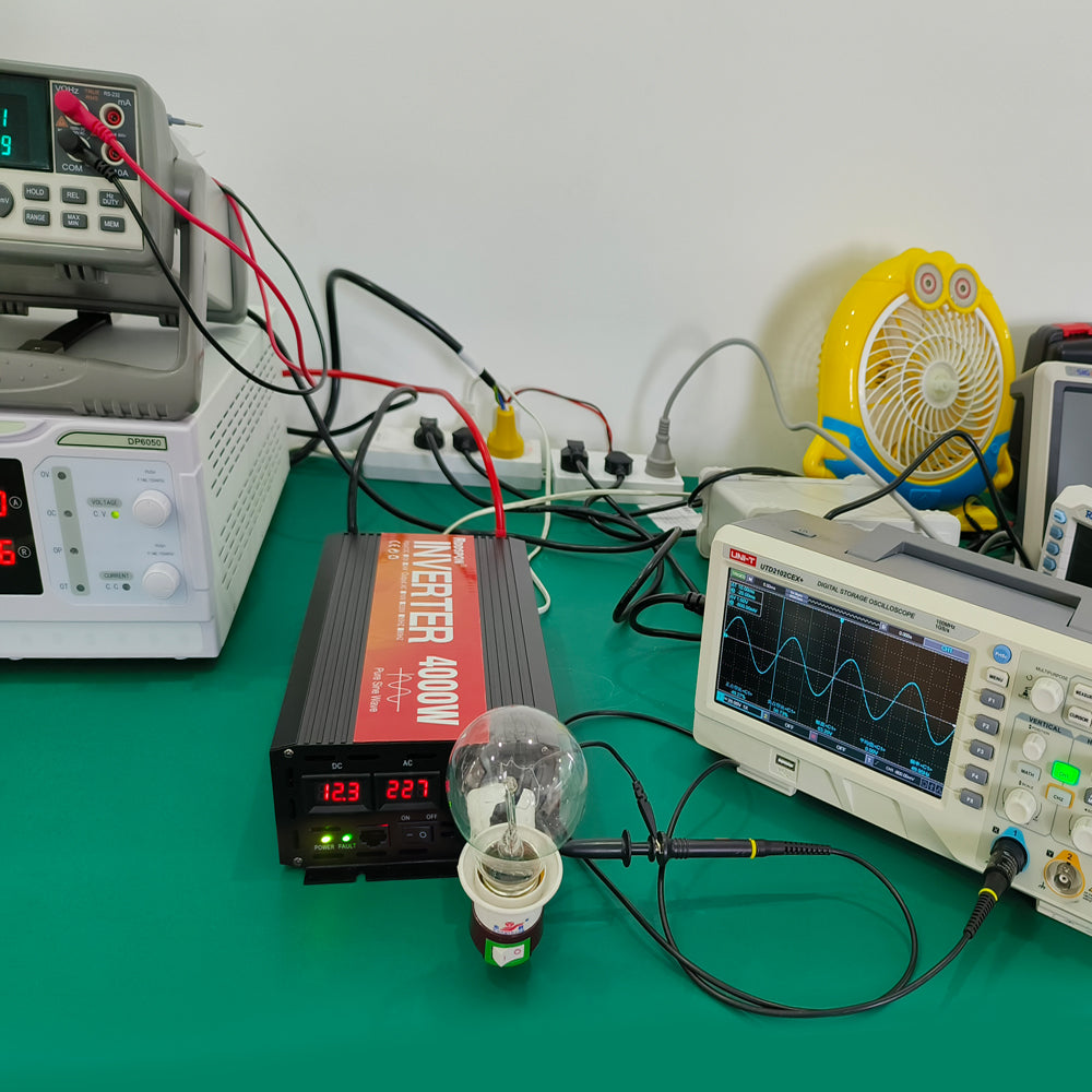 RDDSPON Car Inverter 2000W 3000W 4000W Converter Power Solar Inverter Universal plug